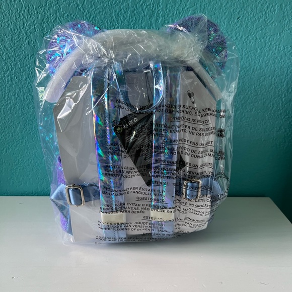 NWT Disney Minnie Mouse Loungefly Backpack Pink A La Mode Exclusive Celebration - Picture 2 of 2